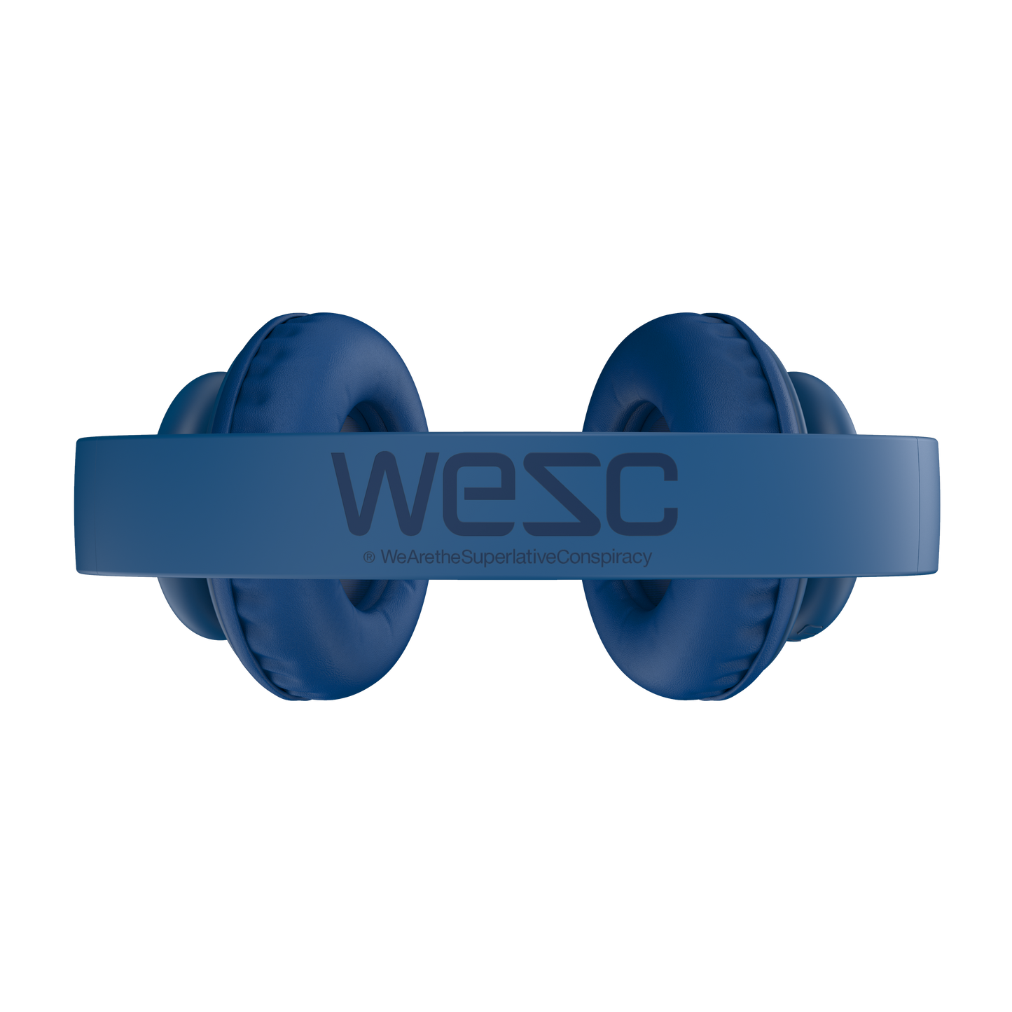 WESC Audio Wireless Bluetooth On Ear Headphones - Navy Blue