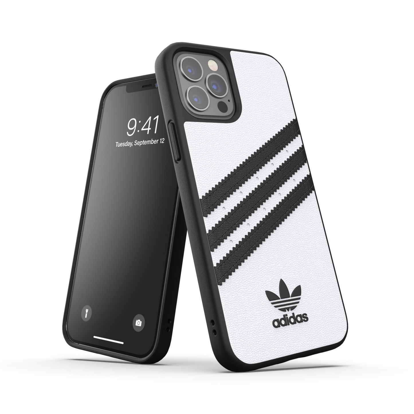 adidas Originals 3-Stripe Samba Case for iPhone 12 / 12 Pro - White