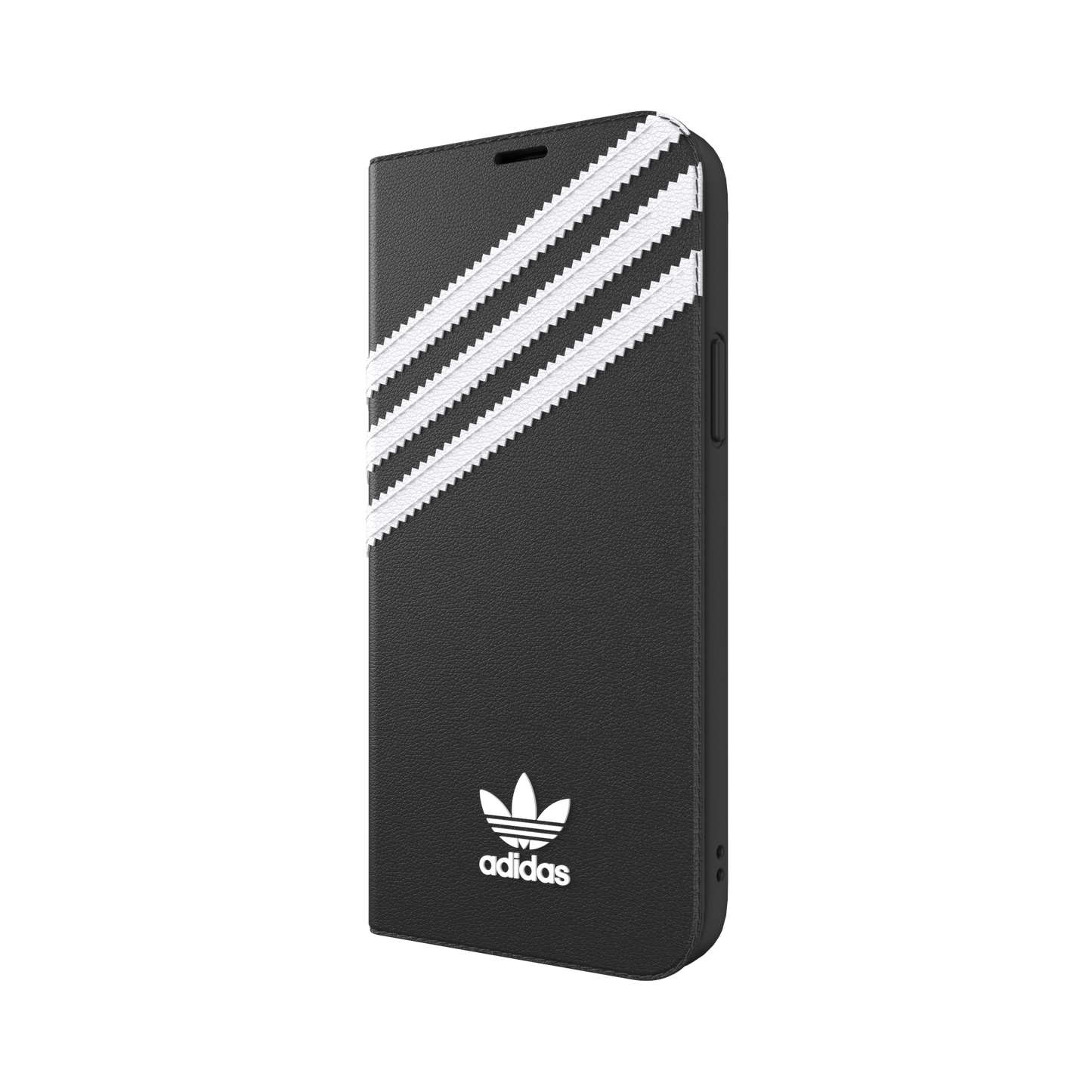 adidas Originals 3-Stripe Booklet Case for iPhone 12 / 12 Pro - Black