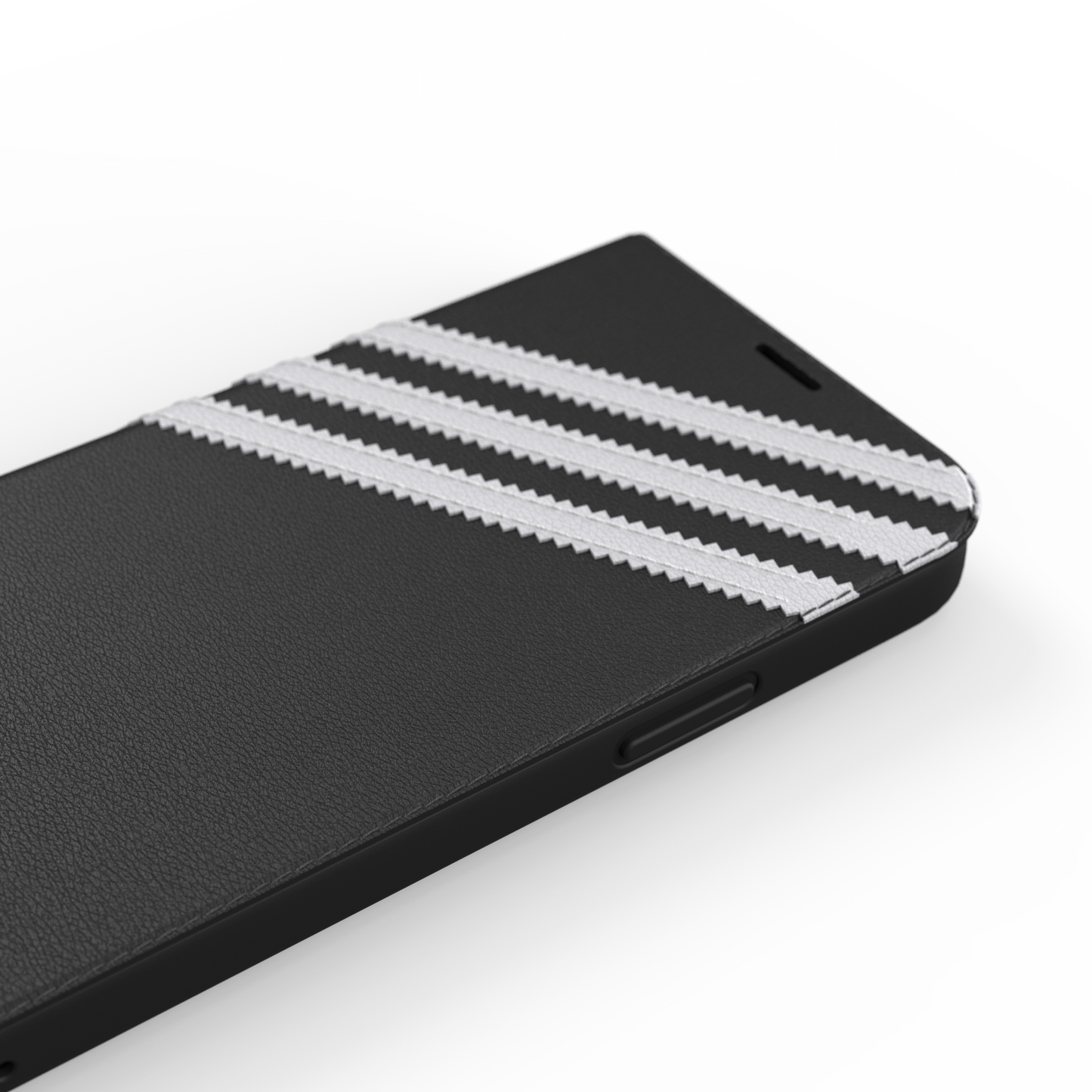 adidas Originals 3-Stripe Booklet Case for iPhone 12 / 12 Pro - Black