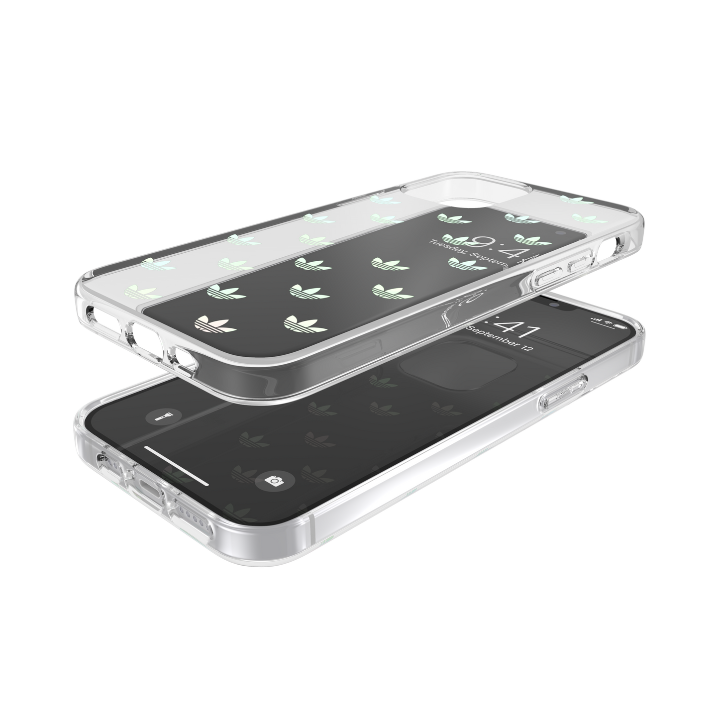 adidas Originals Snap Case for iPhone 12 / 12 Pro - Clear / Holographic