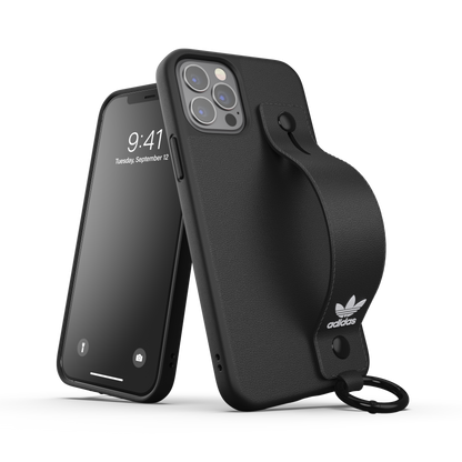 adidas Originals Hand Strap Case for iPhone 12 / 12 Pro - Black