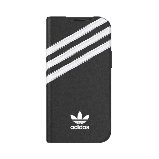 adidas Originals 3-Stripe Booklet Case for iPhone 13 - Black