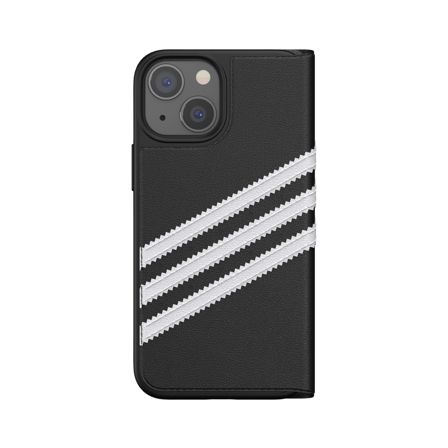 adidas Originals 3-Stripe Booklet Case for iPhone 13 - Black