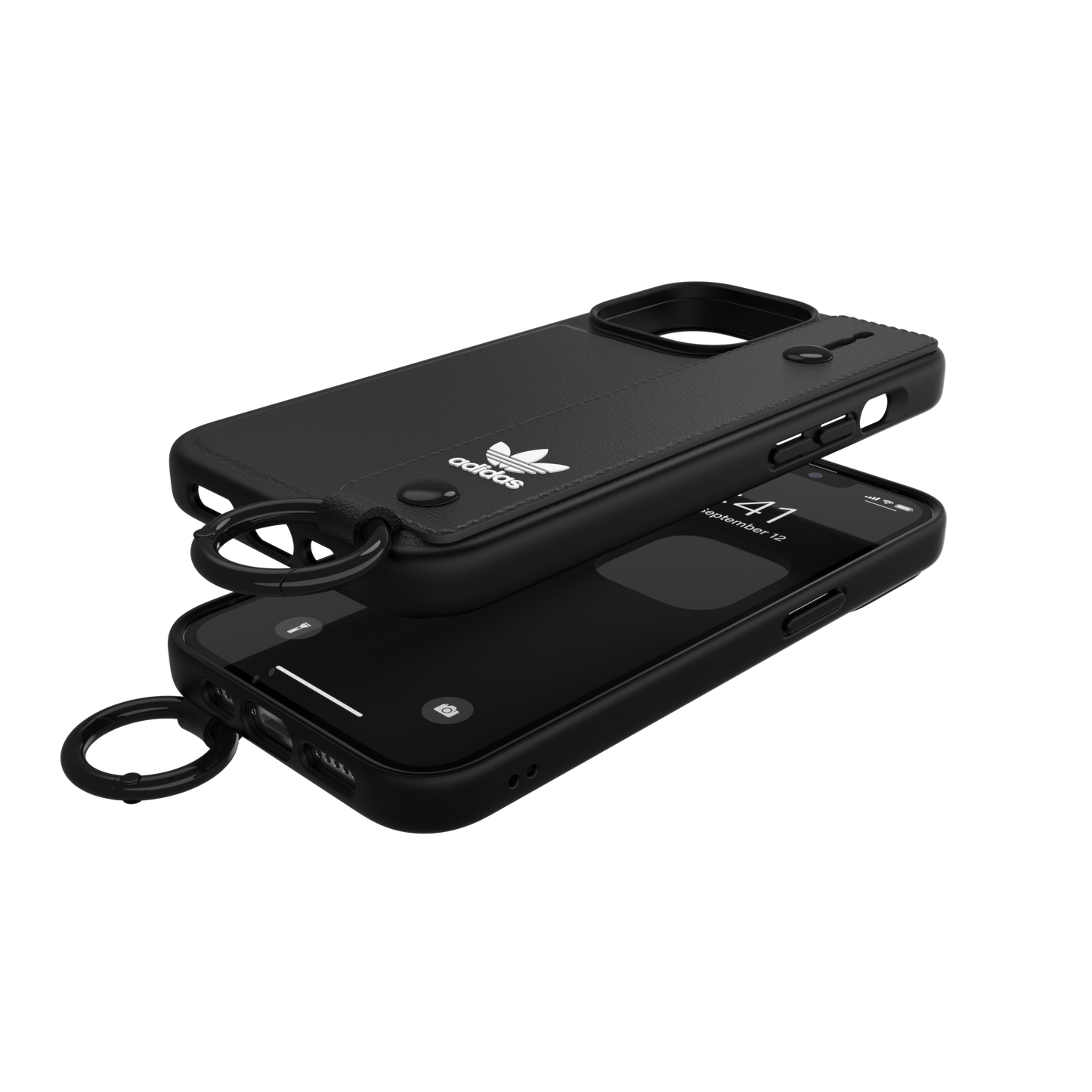 adidas Originals Hand Strap Case for iPhone 13 Pro - Black