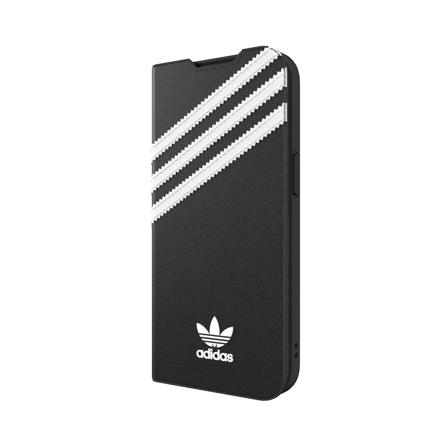 adidas Originals 3-Stripe Booklet Case for iPhone 13 Pro - Black