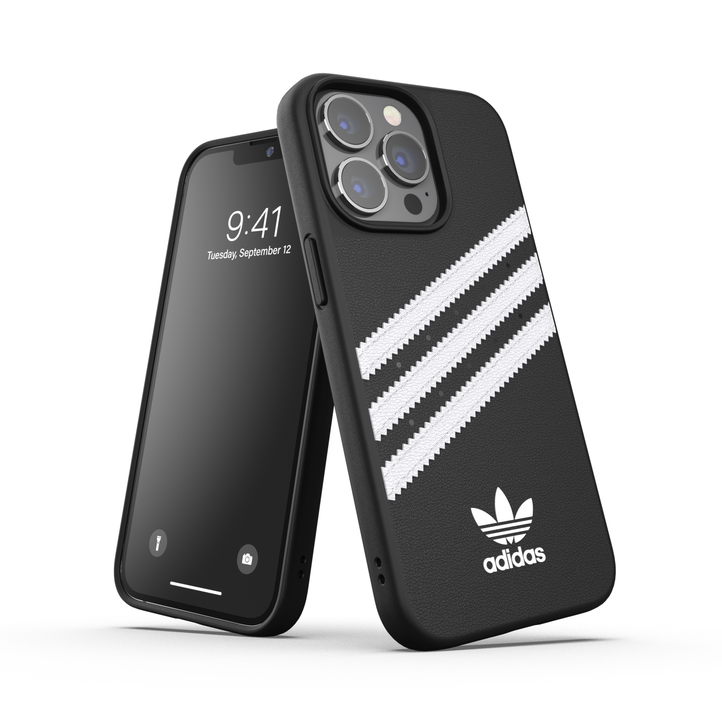 adidas Originals 3-Stripe Case for iPhone 13 Pro - Black