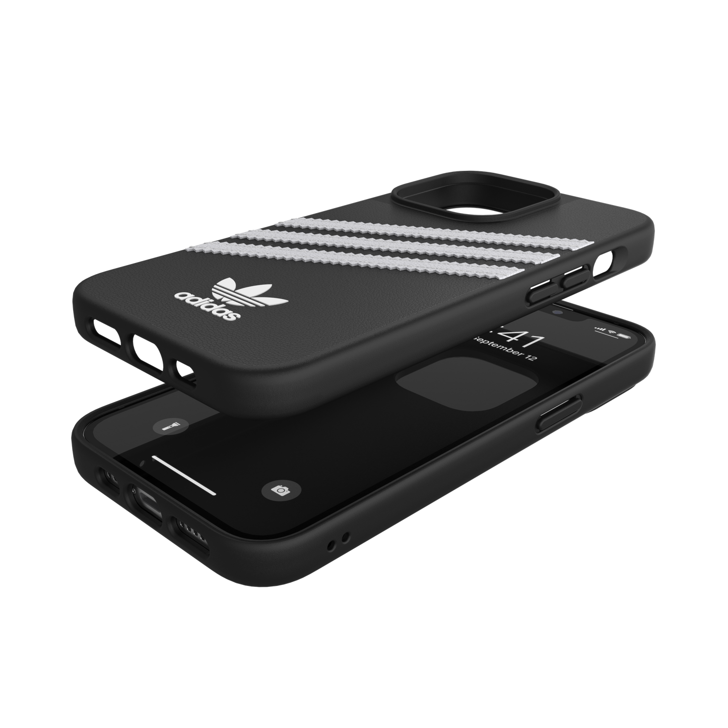 adidas Originals 3-Stripe Case for iPhone 13 Pro - Black