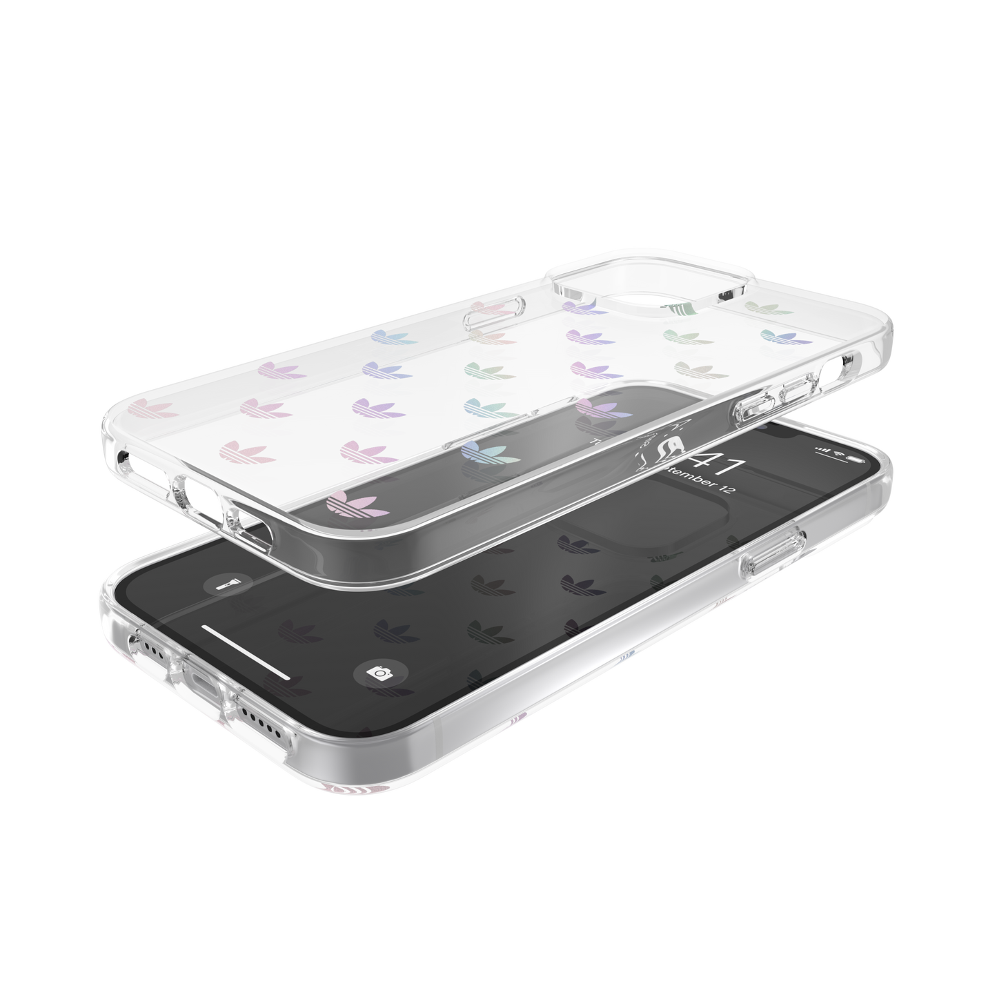 adidas Originals Snap Case for iPhone 12/13 Pro Max - Clear / Holographic