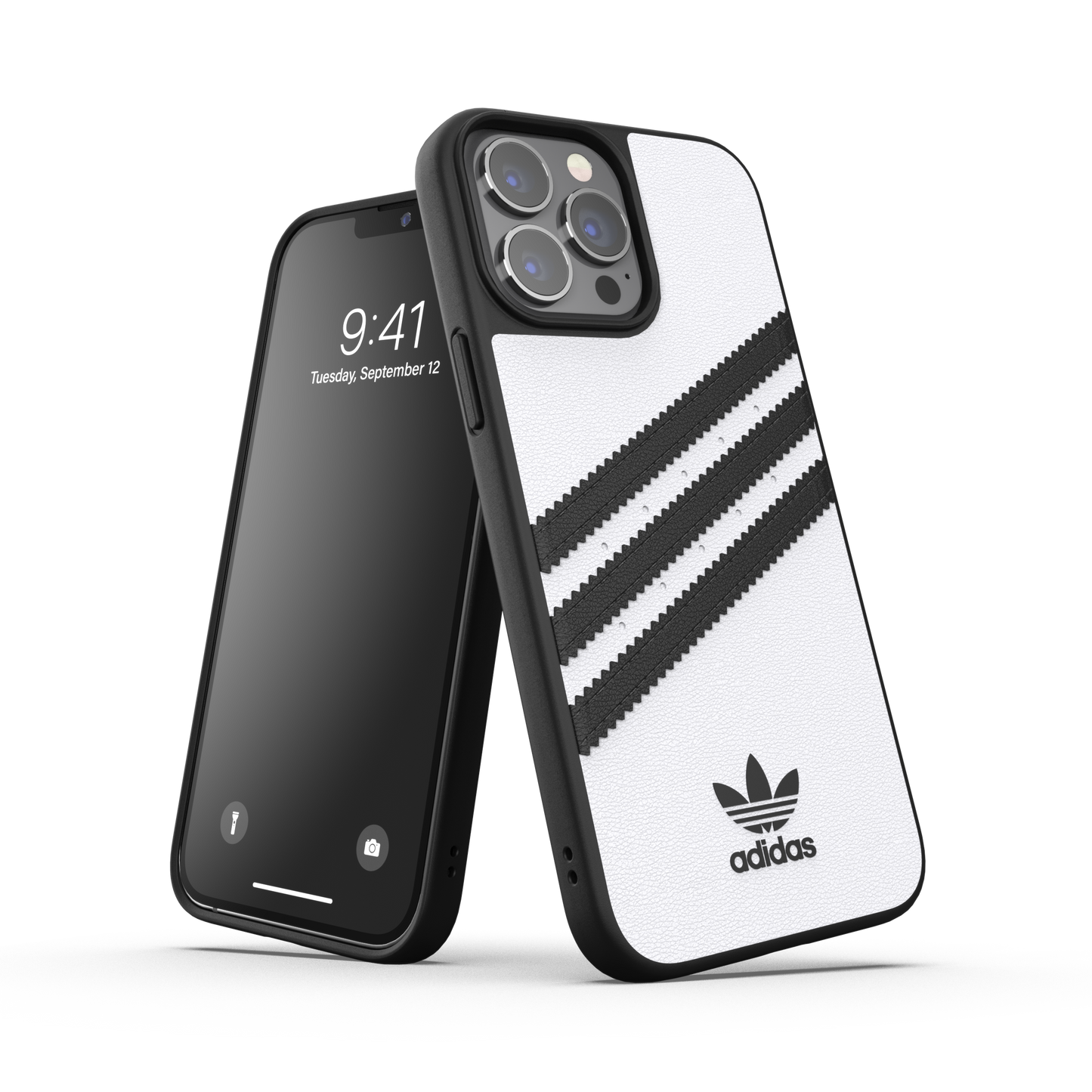 adidas Originals 3-Stripe Case for iPhone 13 Pro - White