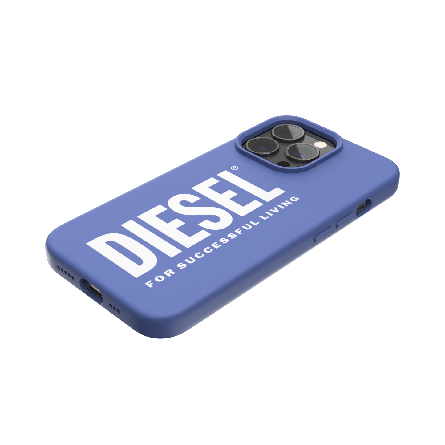 Diesel Silicone Case for iPhone 13 Pro - Blue