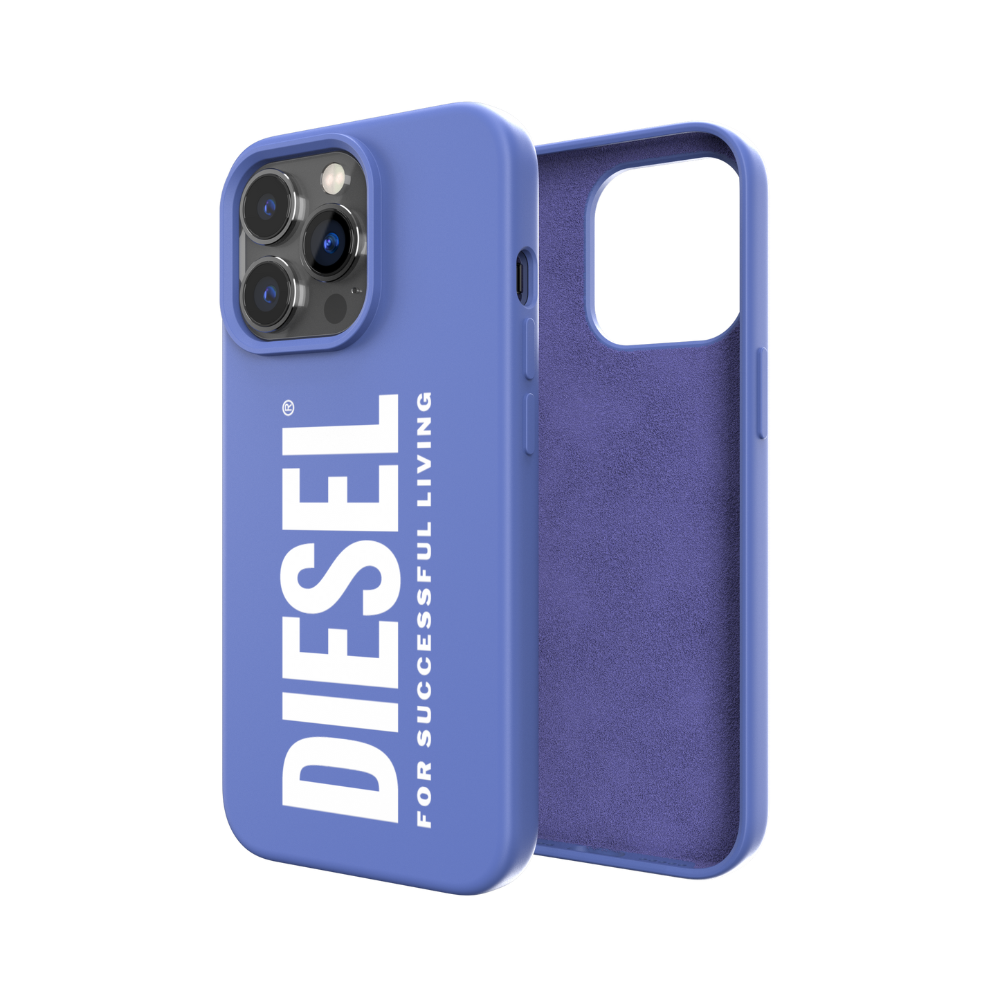 Diesel Silicone Case for iPhone 13 Pro - Blue