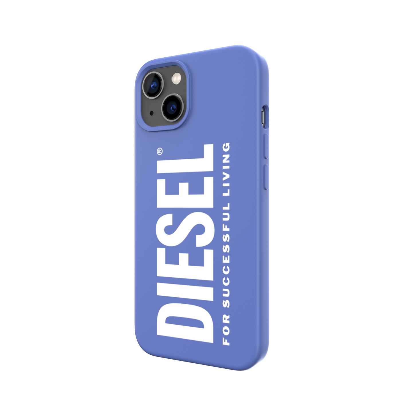 Diesel Silicone Case For iPhone 13 - Blue