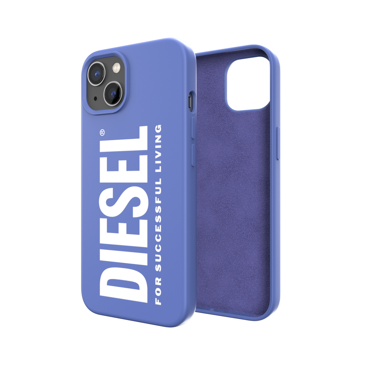 Diesel Silicone Case For iPhone 13 - Blue