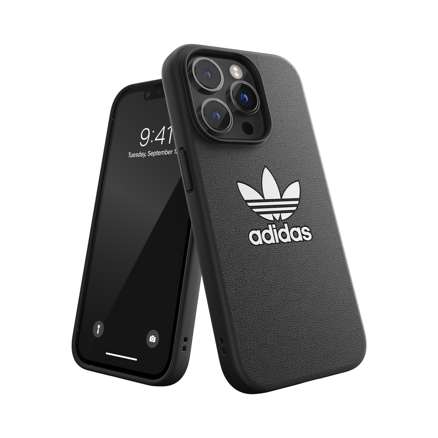 adidas Originals Iconic Case for iPhone 14 Plus - Black