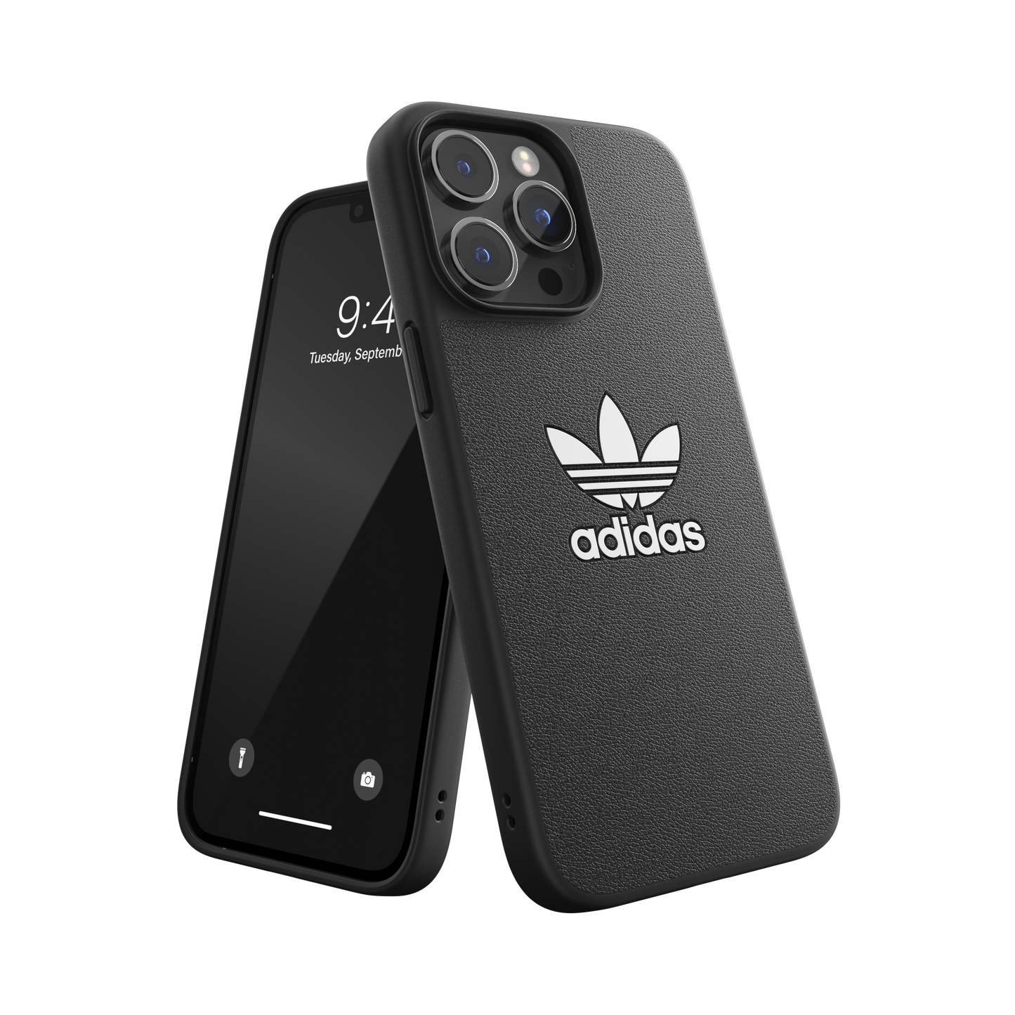 adidas Originals Iconic Case for iPhone 14 Pro Max - Black