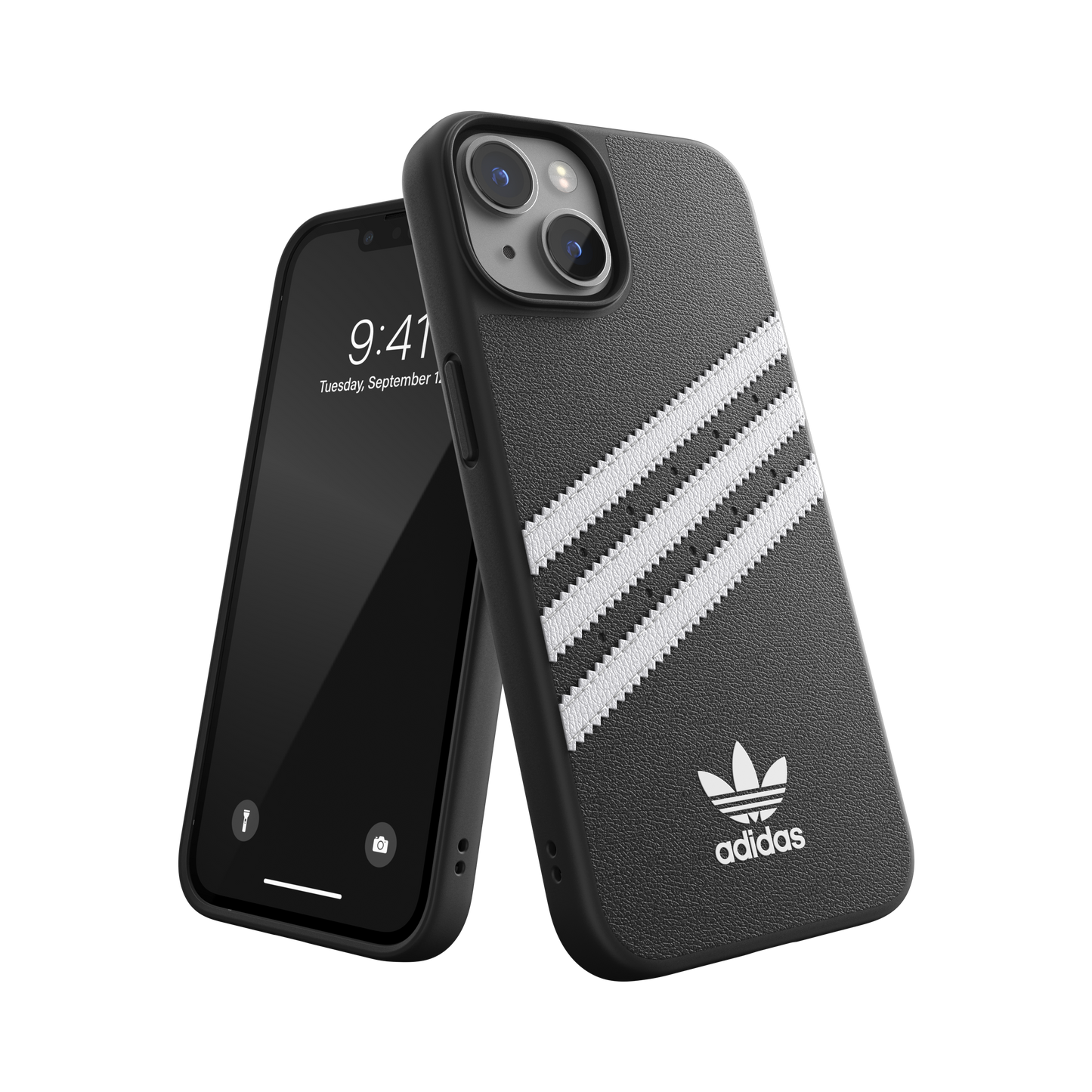 adidas Originals 3-Stripe Case for iPhone 13 / 14  - Black