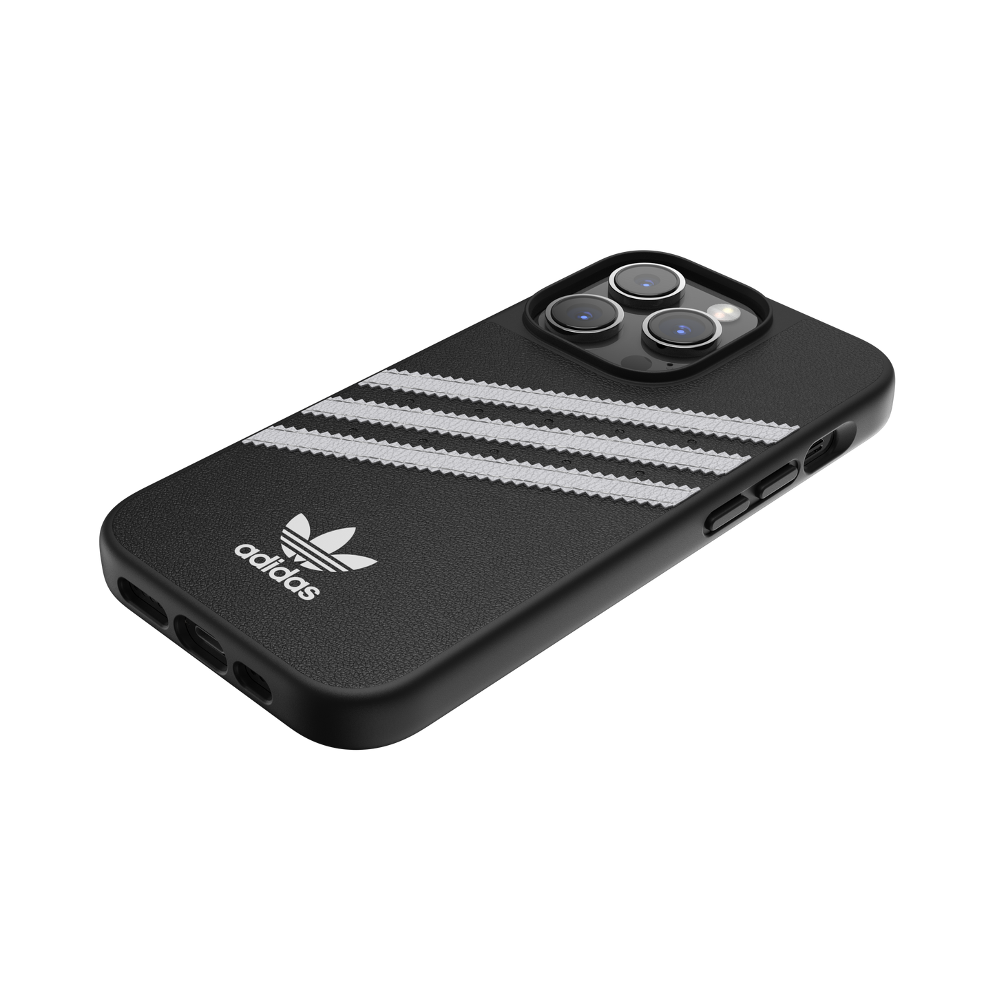 adidas Originals 3-Stripe Case for iPhone 14 Pro  - Black