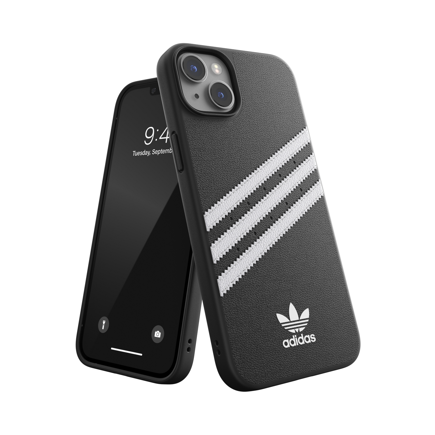 adidas Originals 3-Stripe Case for iPhone 14 Plus - Black