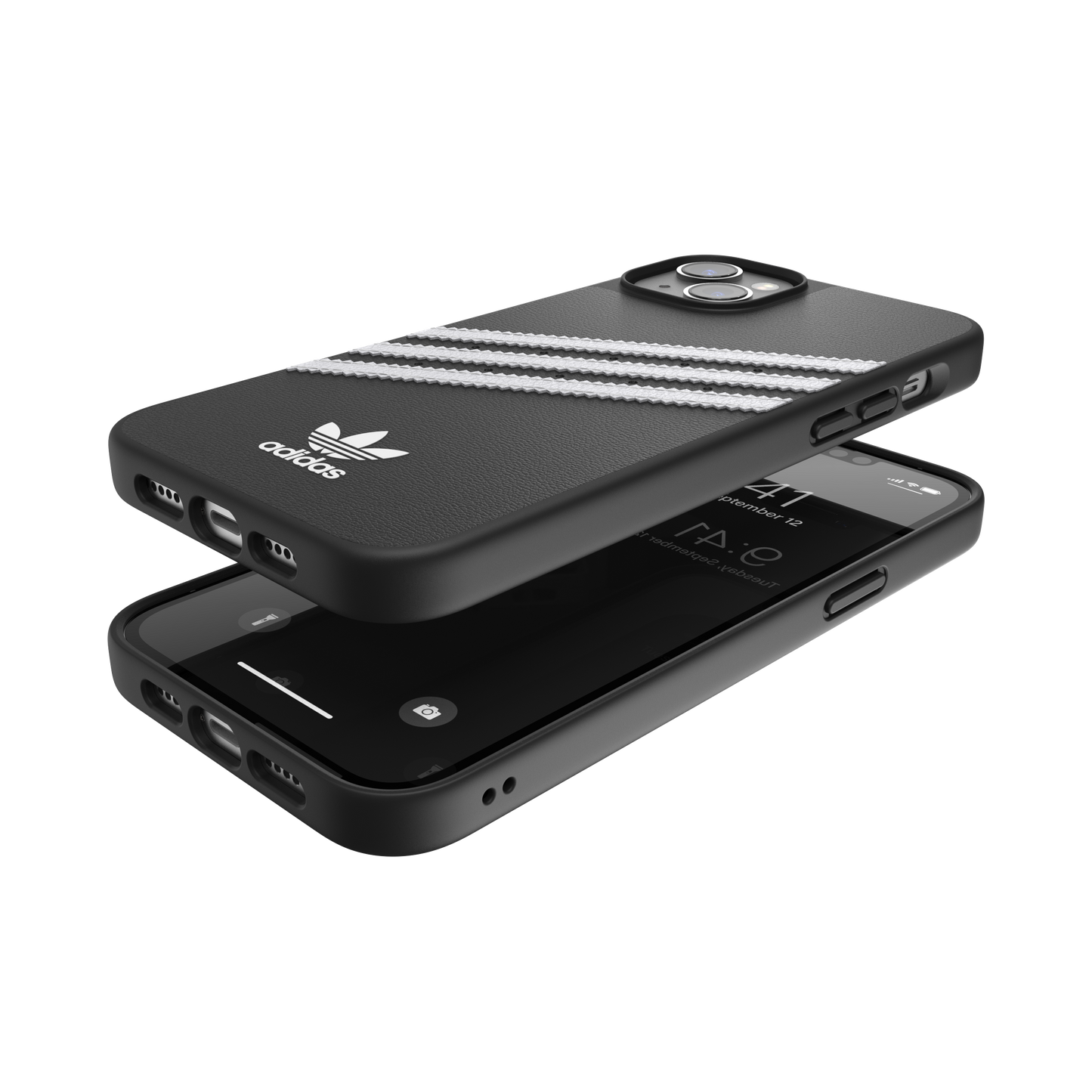 adidas Originals 3-Stripe Case for iPhone 14 Plus - Black