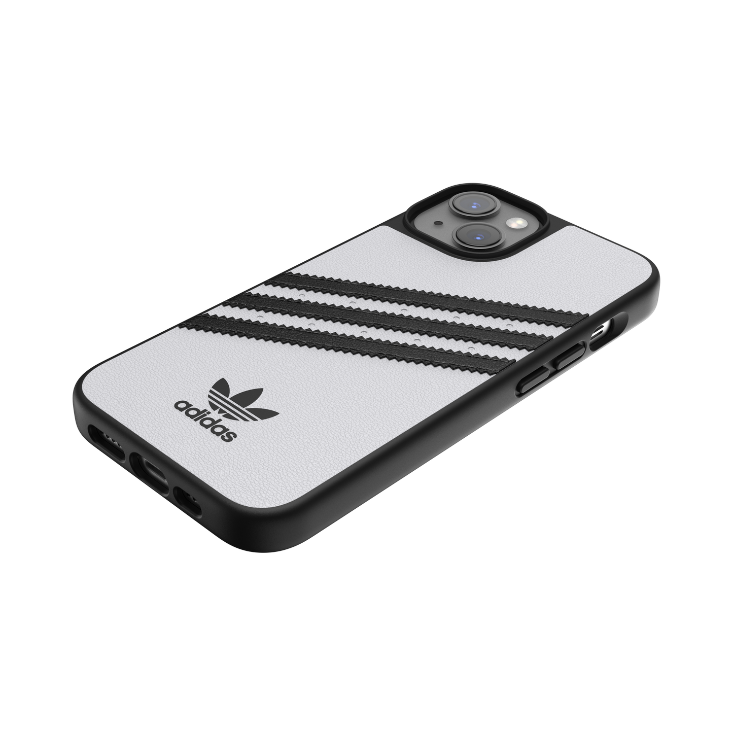 adidas Originals 3-Stripe Case for iPhone 13 / 14  - White