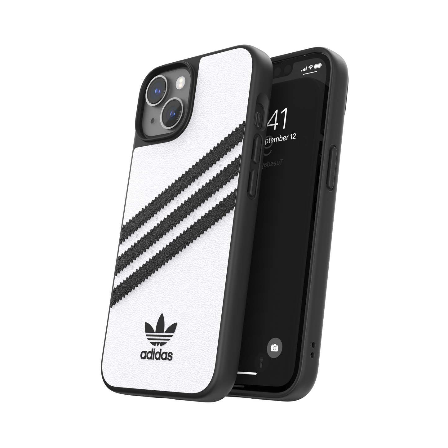 adidas Originals 3-Stripe Case for iPhone 13 / 14  - White