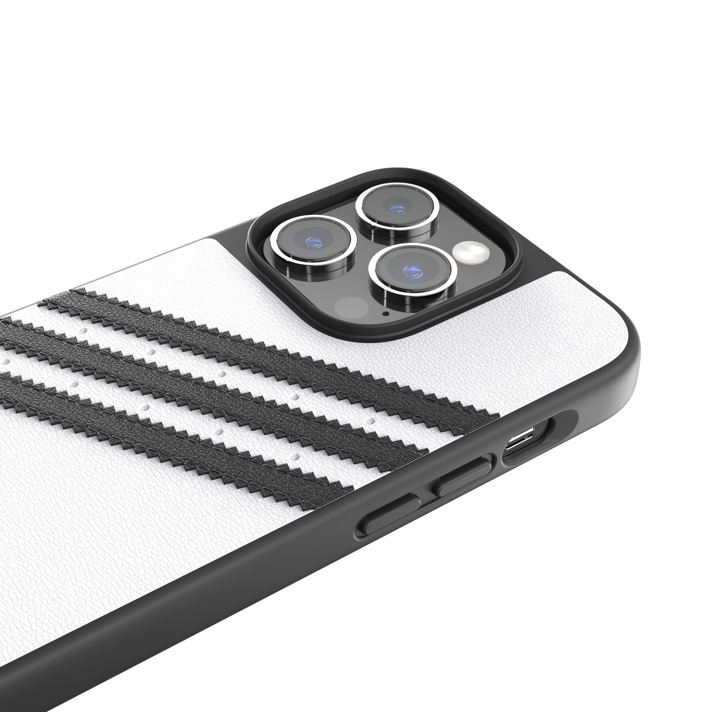 adidas Originals 3-Stripe Case for iPhone 14 Pro  - White