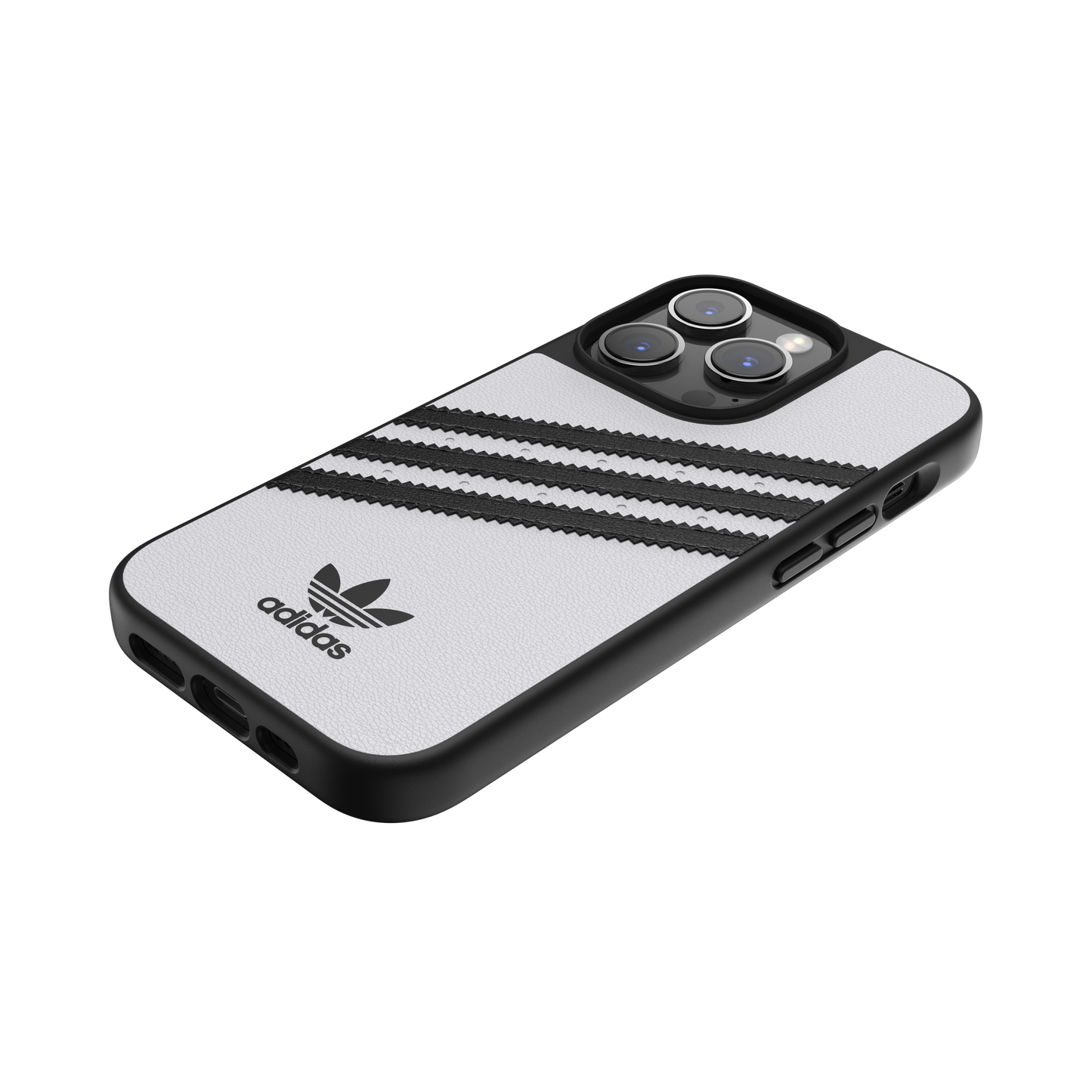 adidas Originals 3-Stripe Case for iPhone 14 Pro  - White