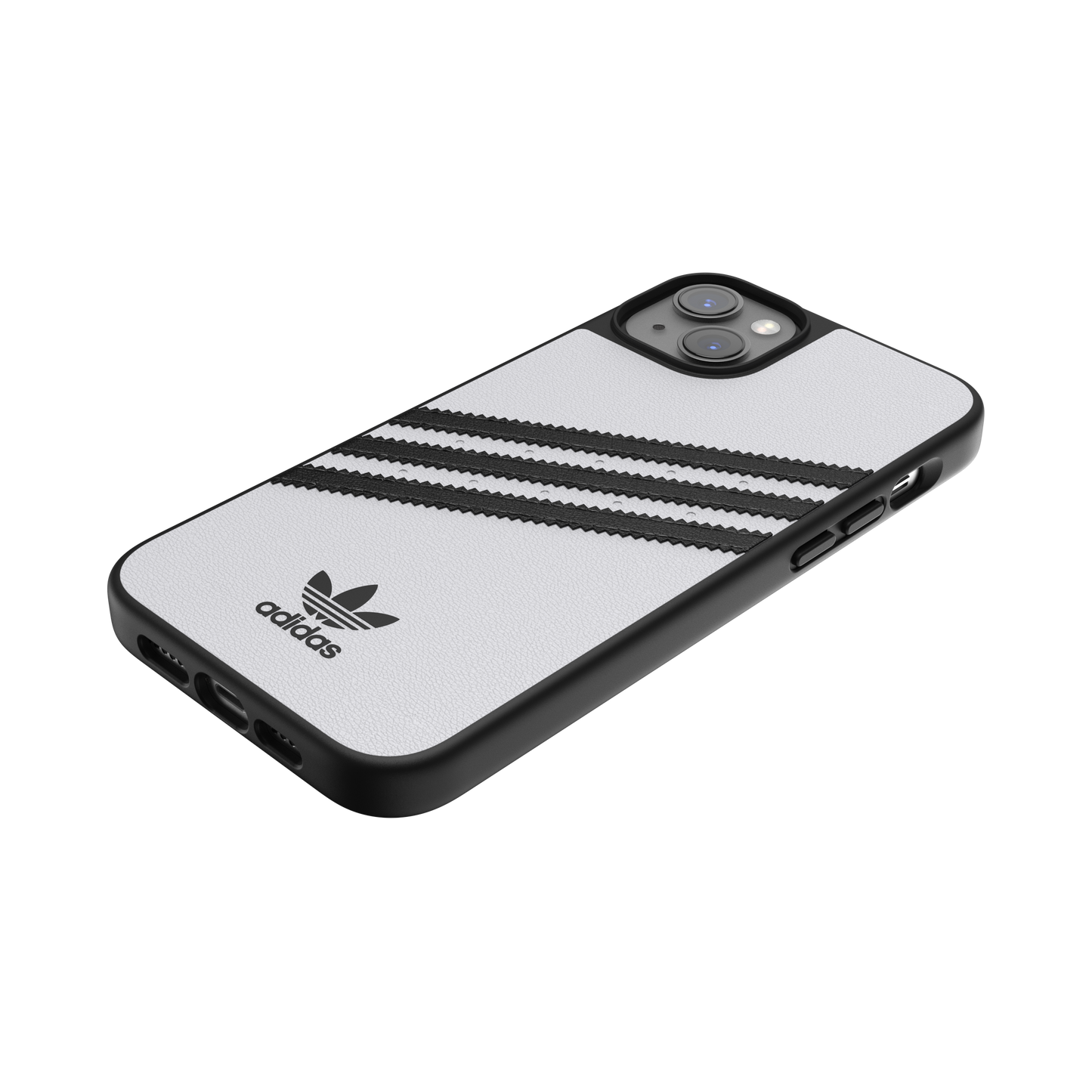 adidas Originals 3-Stripe Case for iPhone 14 Plus - White