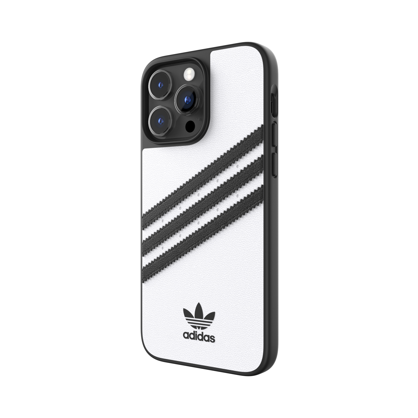 adidas Originals 3-Stripe Case for iPhone 14 Pro Max - White