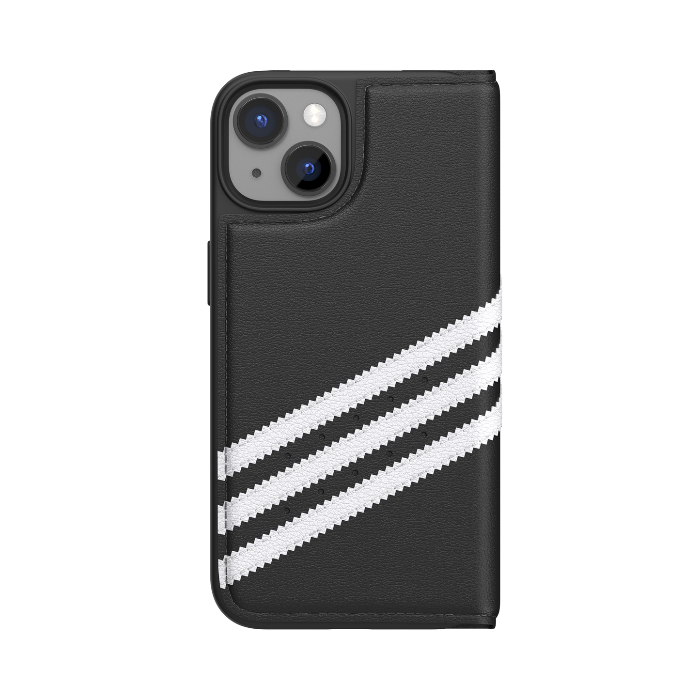 adidas Originals 3-Stripe Booklet Case for iPhone 13 / 14  - Black