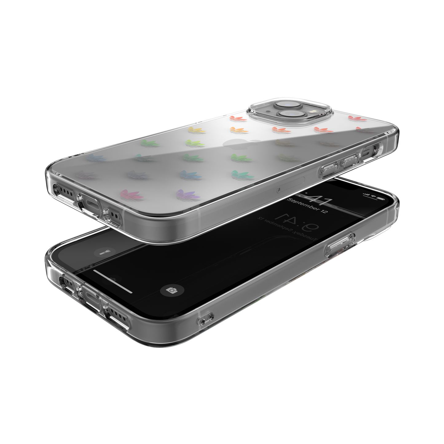 adidas Originals Snap Case for iPhone 13 / 14 - Clear / Holographic