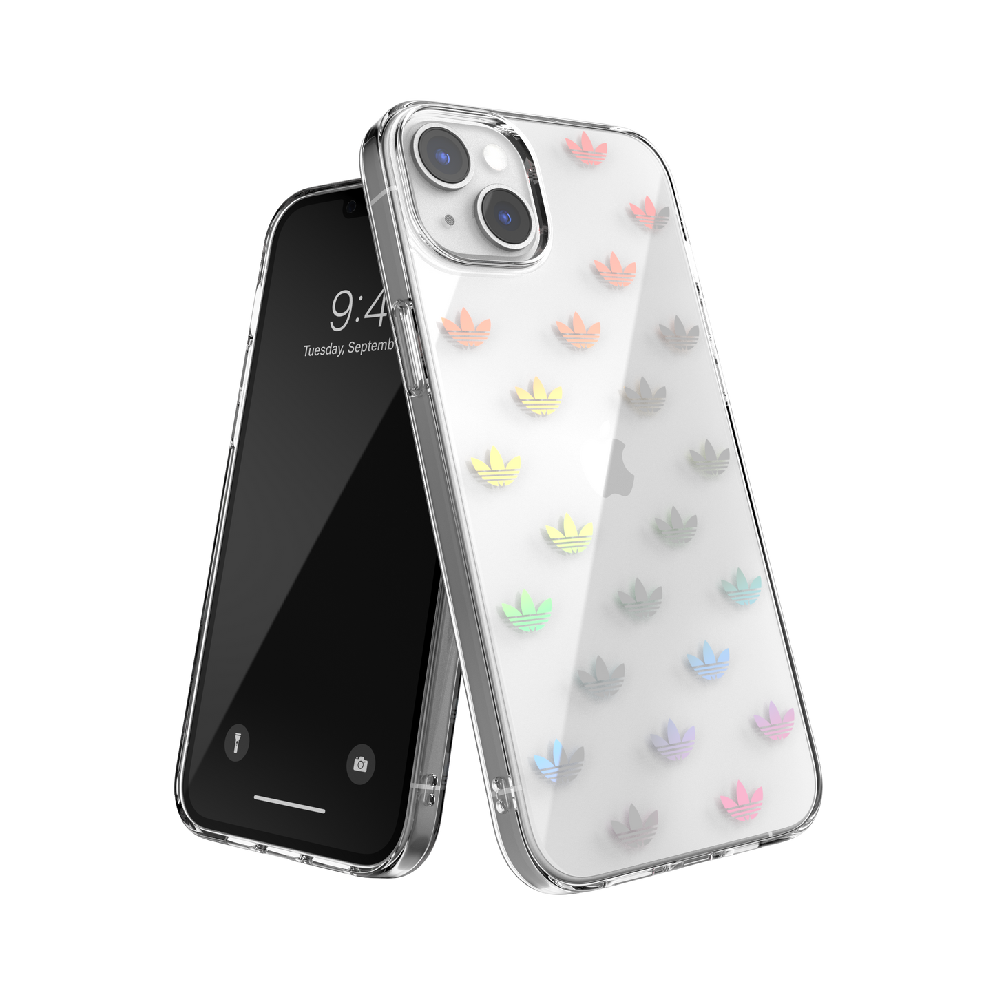 adidas Originals Snap Case for iPhone 14 Plus - Clear / Holographic