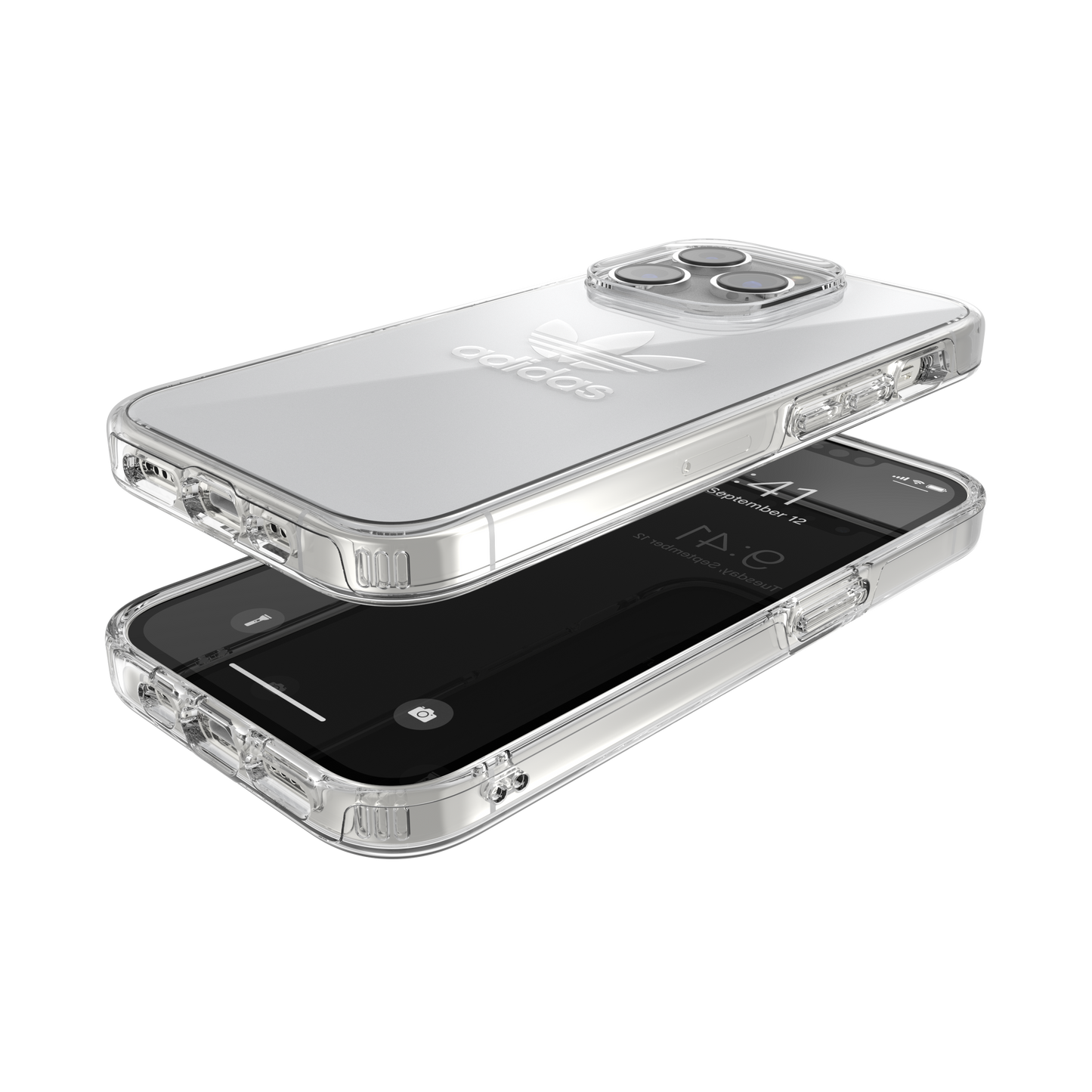 adidas Originals Protective Case for iPhone 14 Pro - Clear