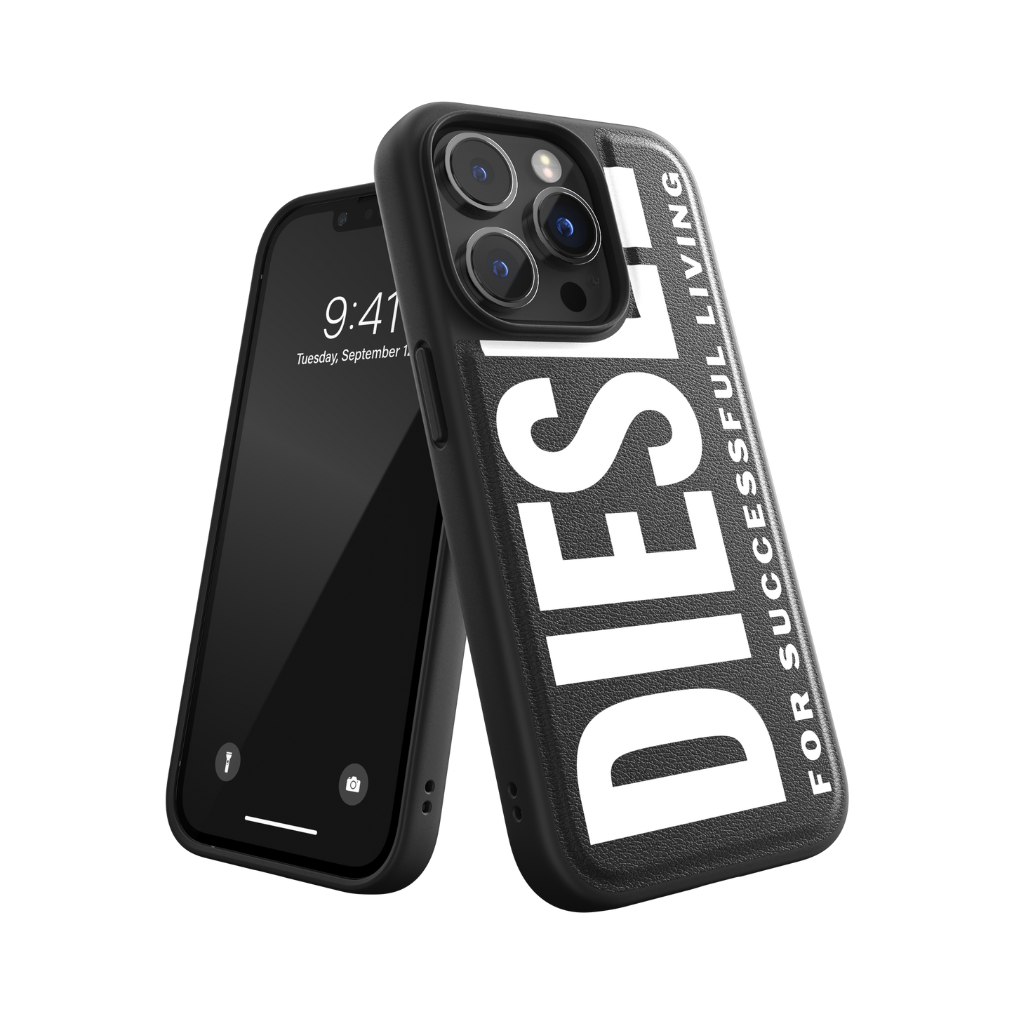 Diesel Core Case For iPhone 14 Pro - Black