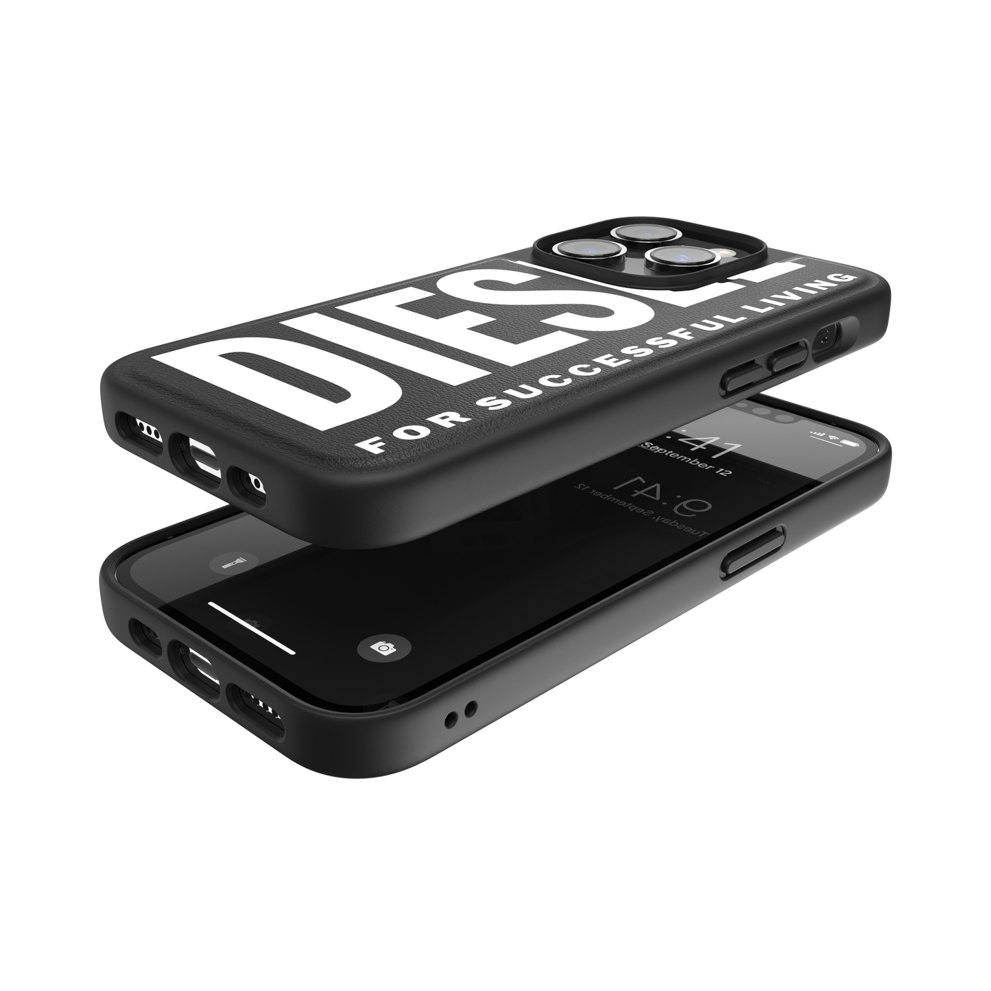 Diesel Core Case For iPhone 14 Pro - Black