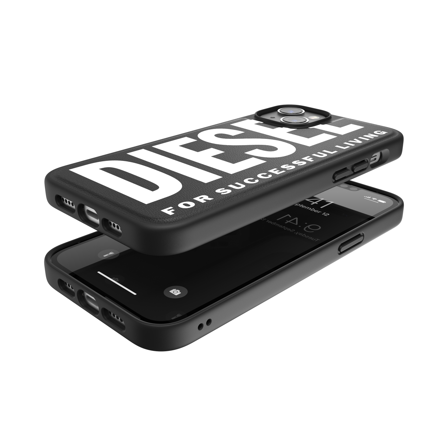 Diesel Core Case For iPhone 14 Plus - Black