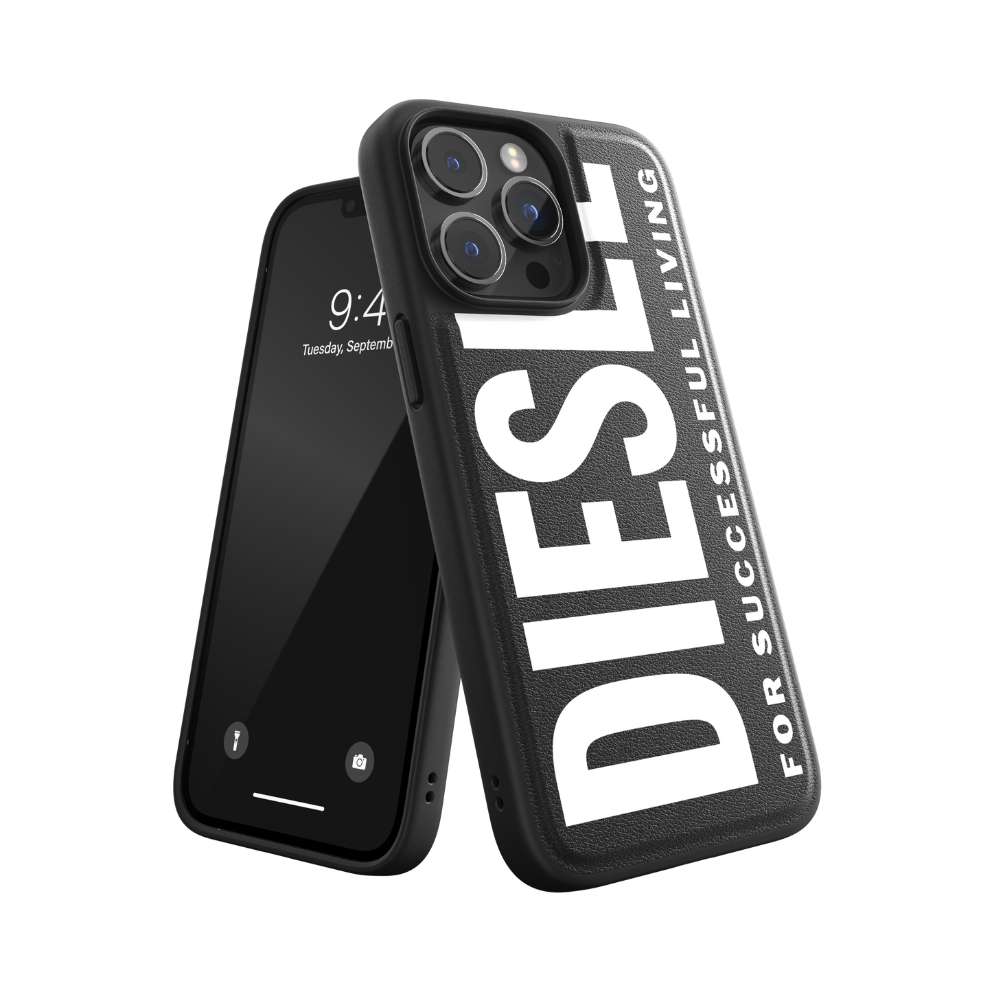 Diesel Core Case For iPhone 14 Pro Max - Black