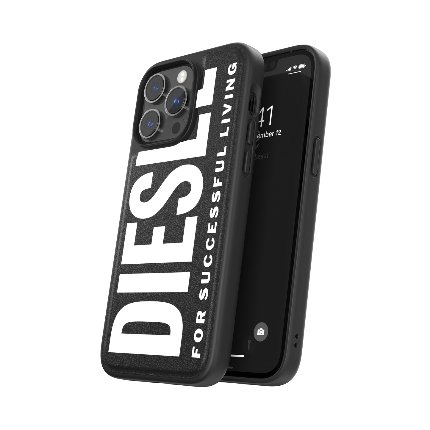 Diesel Core Case For iPhone 14 Pro Max - Black