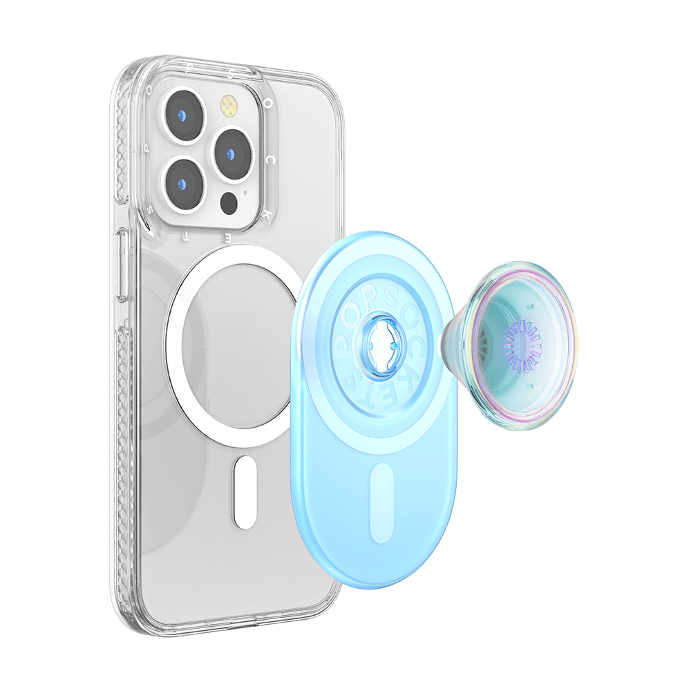 PopSockets PopGrip for MagSafe - Opalescent Blue