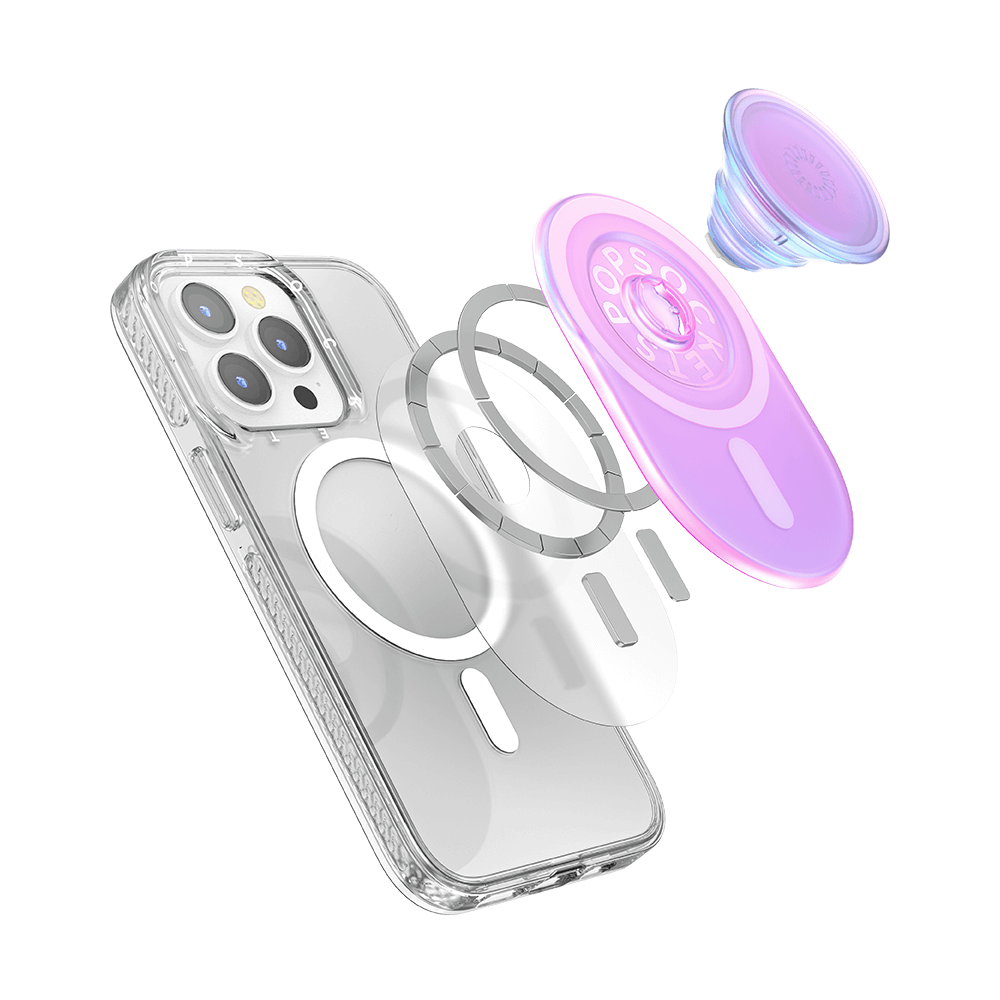 PopSockets - PopGrip MagSafe - Opalescent Pink