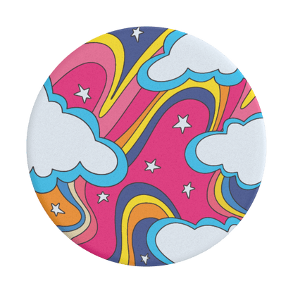 PopSockets PopGrip Standard Retro Rainbow